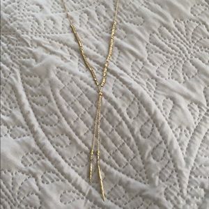 Gold plated Gorjana Laguna necklace